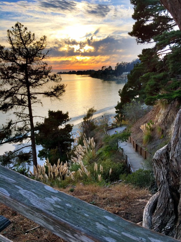 Capitola from New Brighton Beach