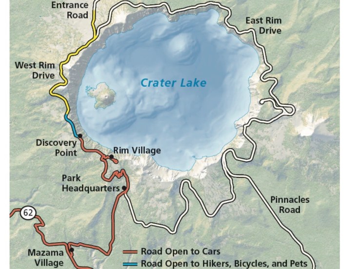 CraterLakeMap